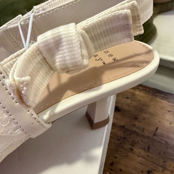 A new Day raffia Milan sling back pumps NEW in box - Picture 7 of 9